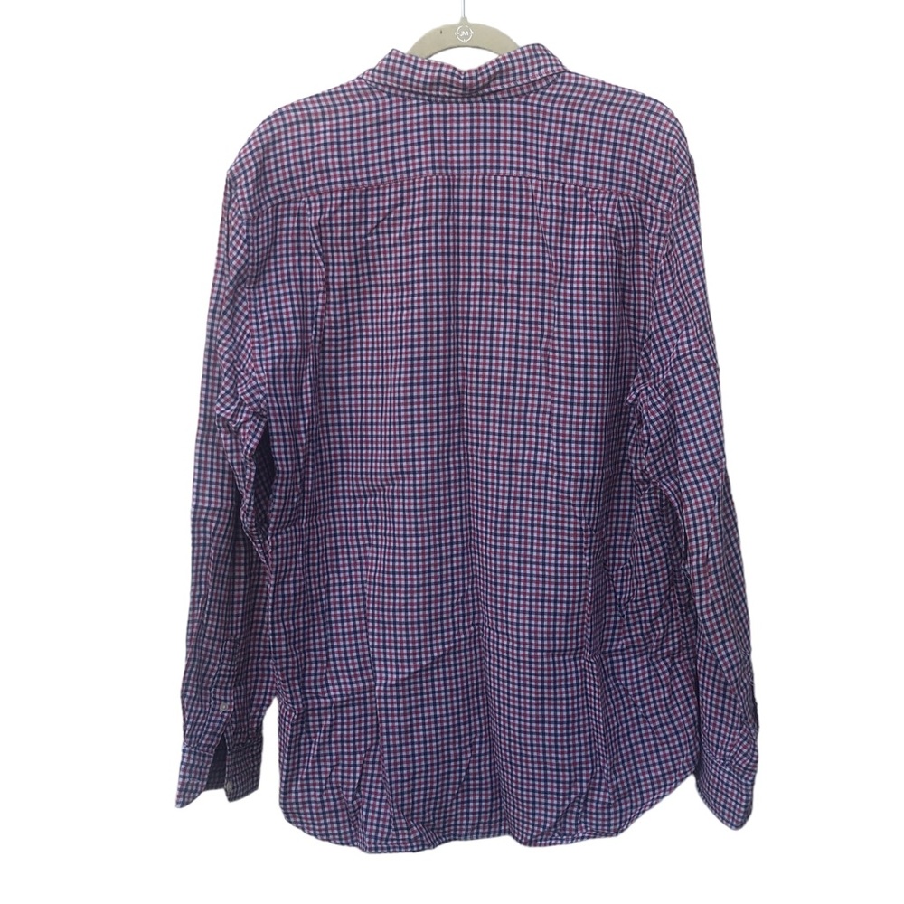 Gap Red and Blue Plaid Oxford Size XL - Picture 10 of 14